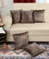 Walton by Florida Velvet Decorative Cushion Cover for Sofa (Set of 5 pcs)